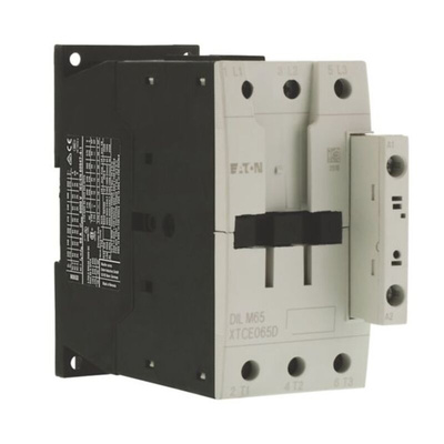 Eaton Contactor, 230 V ac Coil, 3-Pole, 65 A, 30 kW, 3NO, 400 V ac