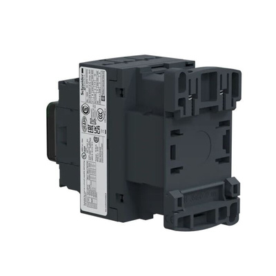 Schneider Electric LC1D Series Contactor, 220 V ac Coil, 3-Pole, 18 A, 7.5 kW, 3NO, 690 V ac