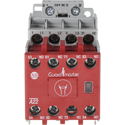 Allen Bradley 100S-C Series Contactor, 24 V dc Coil, 3-Pole, 9 A, 2NO + 3NC, 690 V ac