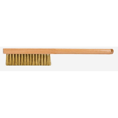 Bahco Wood 28mm Brass Wire Brush, For Cleaning Metallic Surfaces