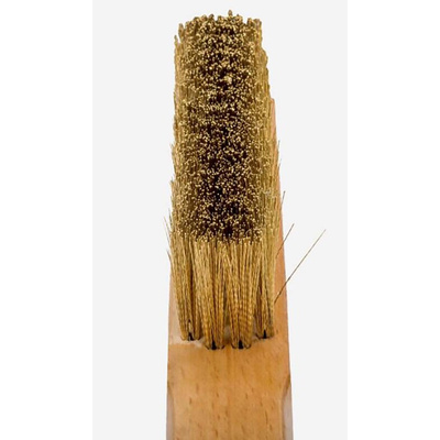 Bahco Wood 28mm Brass Wire Brush, For Cleaning Metallic Surfaces