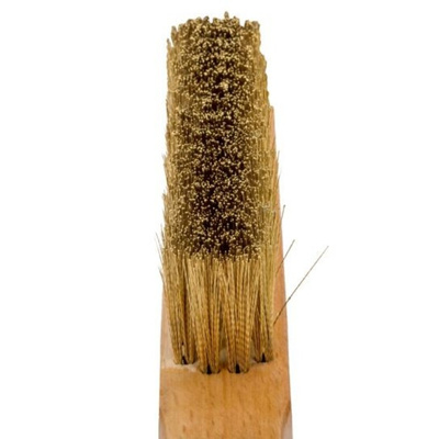 Bahco Wood 28mm Brass Wire Brush, For Cleaning Metallic Surfaces