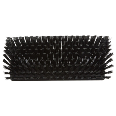 Vikan Medium Bristle Black Scrubbing Brush, 41mm bristle length, Polyester bristle material