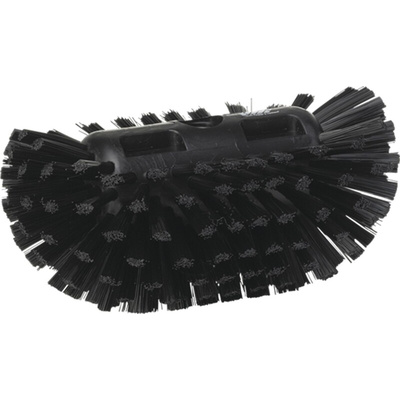 Vikan Hard Bristle Black Scrubbing Brush, 40mm bristle length, Polyester bristle material