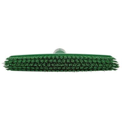 Vikan Very Hard Bristle Green Scrubbing Brush, 40mm bristle length, Polyester bristle material