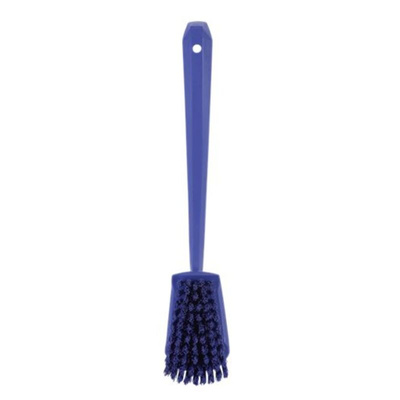 Vikan Hard Bristle Purple Scrubbing Brush, 36mm bristle length, Polyester bristle material