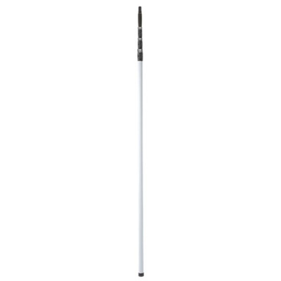 Vikan Grey Telescopic Broom Handle, 1.88m, for use with Cleaning on Top of Overhead Pipe, High Walls and Tank