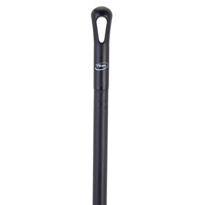 Vikan Black Polypropylene Broom Handle, 1.3m, for use with Clean and Dry, Food Handling