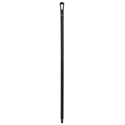 Vikan Black Polypropylene Broom Handle, 1.3m, for use with Clean and Dry, Food Handling