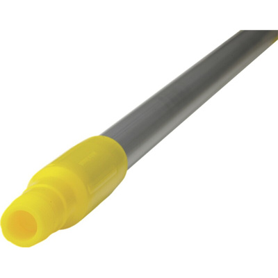 Vikan Yellow Broom Handle, 1.51m, for use with Vikran Brooms, Vikran Squeegees