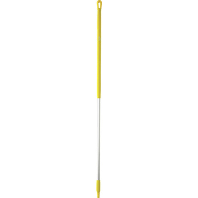 Vikan Yellow Broom Handle, 1.51m, for use with Vikran Brooms, Vikran Squeegees