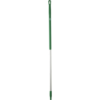 Vikan Green Broom Handle, 1.51m, for use with Vikran Brooms, Vikran Squeegees