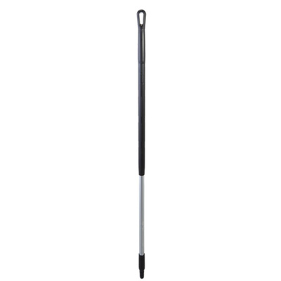 Vikan Black Broom Handle, 1.31m, for use with Vikran Brooms, Vikran Squeegees