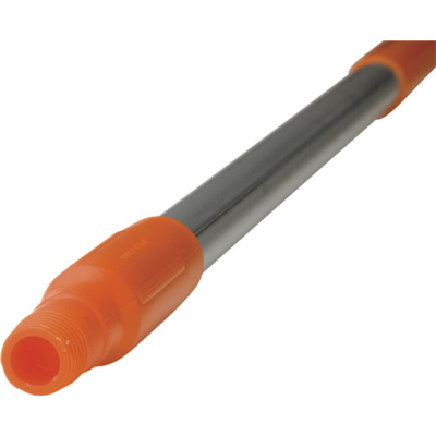 Vikan Orange Broom Handle, 1.31m, for use with Vikran Brooms, Vikran Squeegees