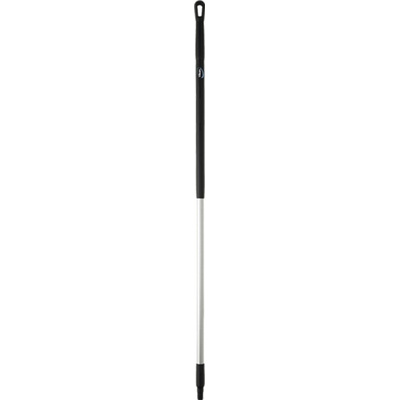 Vikan Black Broom Handle, 1.51m, for use with Vikran Brooms, Vikran Squeegees