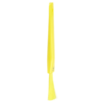Vikan Soft Bristle Yellow Scrubbing Brush, 57mm bristle length, Polyester bristle material