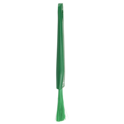 Vikan Soft Bristle Green Scrubbing Brush, 57mm bristle length, Polyester bristle material