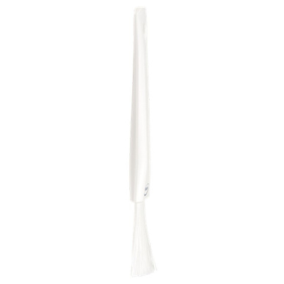 Vikan Soft Bristle White Scrubbing Brush, 57mm bristle length, Polyester bristle material