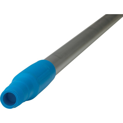 Vikan Blue Anodised Aluminium, Polypropylene Mop Handle, 1.26m