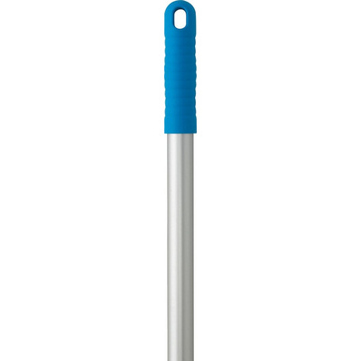 Vikan Blue Anodised Aluminium, Polypropylene Mop Handle, 1.26m