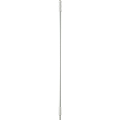 Vikan White Anodised Aluminium, Polypropylene Mop Handle, 1.26m