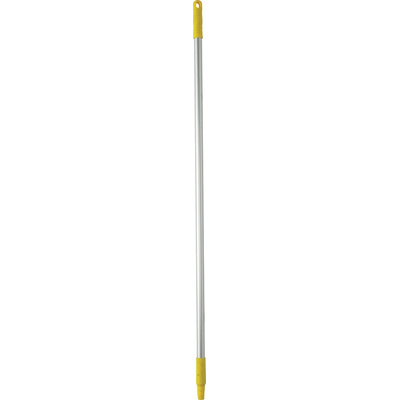 Vikan Yellow Anodised Aluminium, Polypropylene Mop Handle, 1.26m