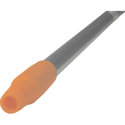 Vikan Orange Anodised Aluminium, Polypropylene Mop Handle, 1.26m
