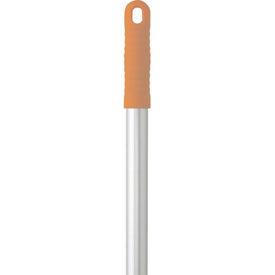Vikan Orange Anodised Aluminium, Polypropylene Mop Handle, 1.26m