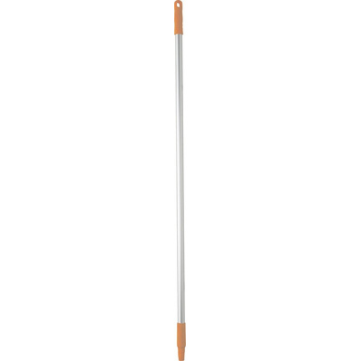 Vikan Orange Anodised Aluminium, Polypropylene Mop Handle, 1.26m