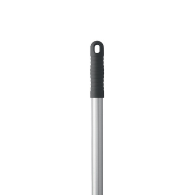 Vikan Black Anodised Aluminium, Polypropylene Mop Handle, 1.26m