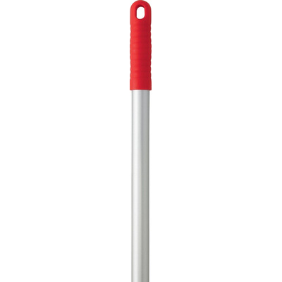 Vikan Red Anodised Aluminium, Polypropylene Mop Handle, 1.46m