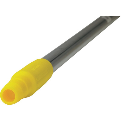 Vikan Yellow Anodised Aluminium, Polypropylene Mop Handle, 1.46m