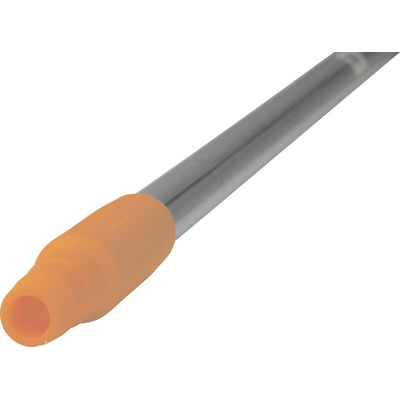 Vikan Orange Anodised Aluminium, Polypropylene Mop Handle, 1.46m
