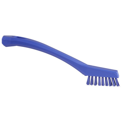 Vikan Extra Hard Bristle Purple Scrubbing Brush, 15mm bristle length, PET bristle material