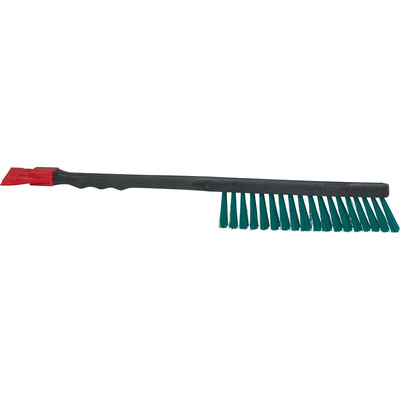 Vikan Hard Bristle Black Scrubbing Brush, 45mm bristle length, PVC bristle material