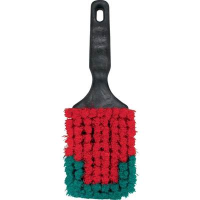 Vikan Soft Bristle Black Scrubbing Brush, 45mm bristle length, Polyester bristle material