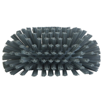 Vikan Hard Bristle Grey Scrubbing Brush, 40mm bristle length, PET bristle material