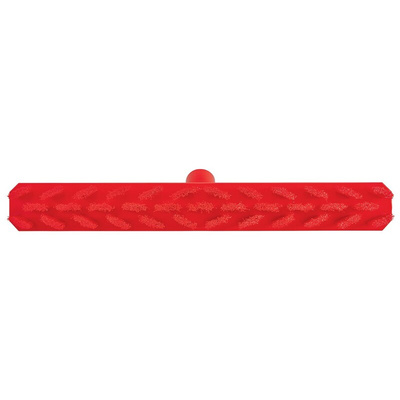 Vikan Hard Bristle Red Scrubbing Brush, 37mm bristle length, PET bristle material