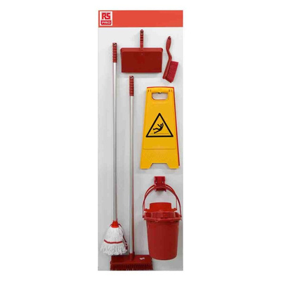 RS PRO Shadow Boards Kit, Red