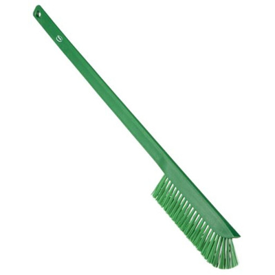 Vikan Medium Bristle Green Scrubbing Brush, 40mm bristle length