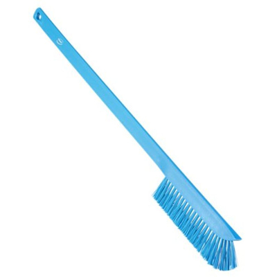 Vikan Medium Bristle Blue Scrubbing Brush, 40mm bristle length