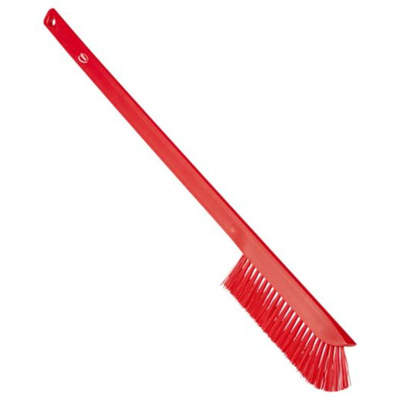 Vikan Medium Bristle Red Scrubbing Brush, 40mm bristle length