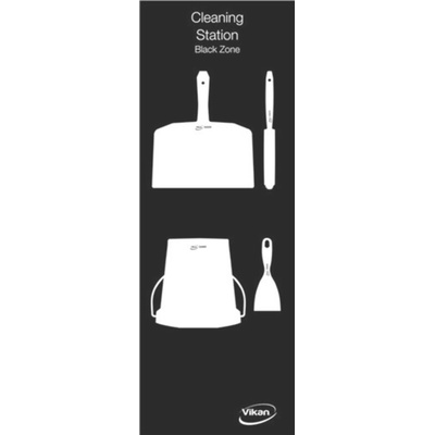 Vikan 2103 Shadow Boards Kit, White