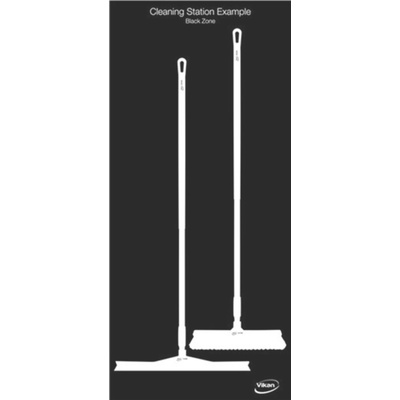 Vikan 2110 Shadow Boards Kit, White