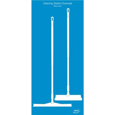 Vikan 2110 Shadow Boards Kit, White