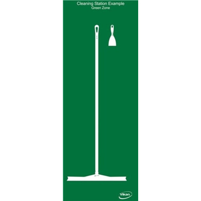 Vikan 2112 Shadow Boards Kit, White