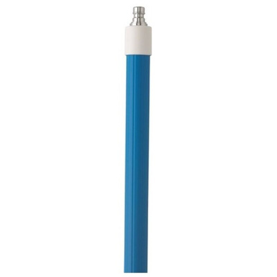Vikan Red Anodised Aluminium, Polypropylene Telescopic Handle, 1.6m, for use with Vikan Squeegee