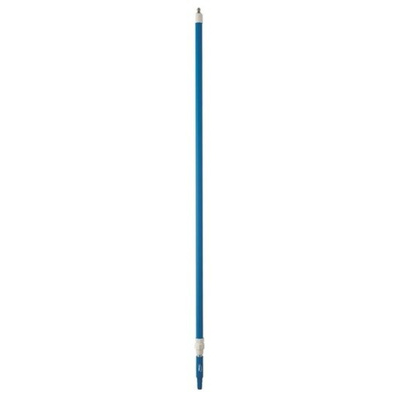 Vikan Red Anodised Aluminium, Polypropylene Telescopic Handle, 1.6m, for use with Vikan Squeegee