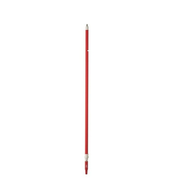 Vikan White Anodised Aluminium, Polypropylene Telescopic Handle, 1.6m, for use with Vikan Squeegee