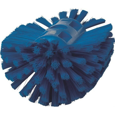 Vikan Medium Bristle Blue Scrub Brush, 40mm bristle length, Polyester, Polypropylene, Stainless Steel bristle material